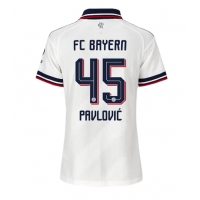 Dres Bayern Munich Aleksandar Pavlovic #45 Preč pre Ženy 2026-27 Krátky Rukáv